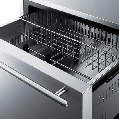 24" Wide Built-In 2-Drawer All-Freezer