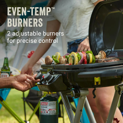 Coleman RoadTrip? X-Cursion 2 Burner Propane Gas Portable Grill
