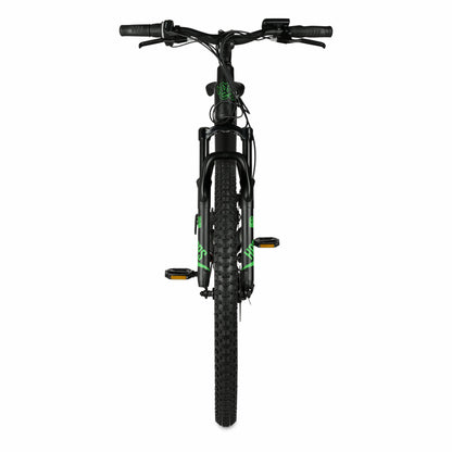 29" Hyper Bicycles 36V Class 2 Electric Mountain Bike for Adults, 350W E-Bike Motor, Black