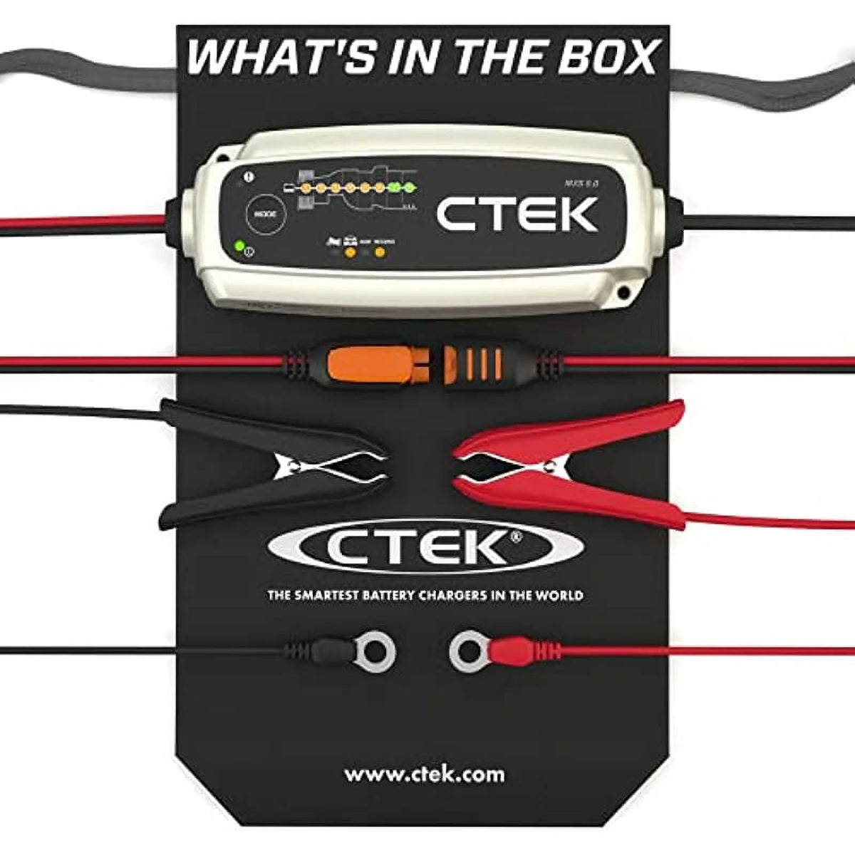 CTEK MXS 5.0 40-206 4.3 Amps 12V Fully Automatic Automotive Battery Charger