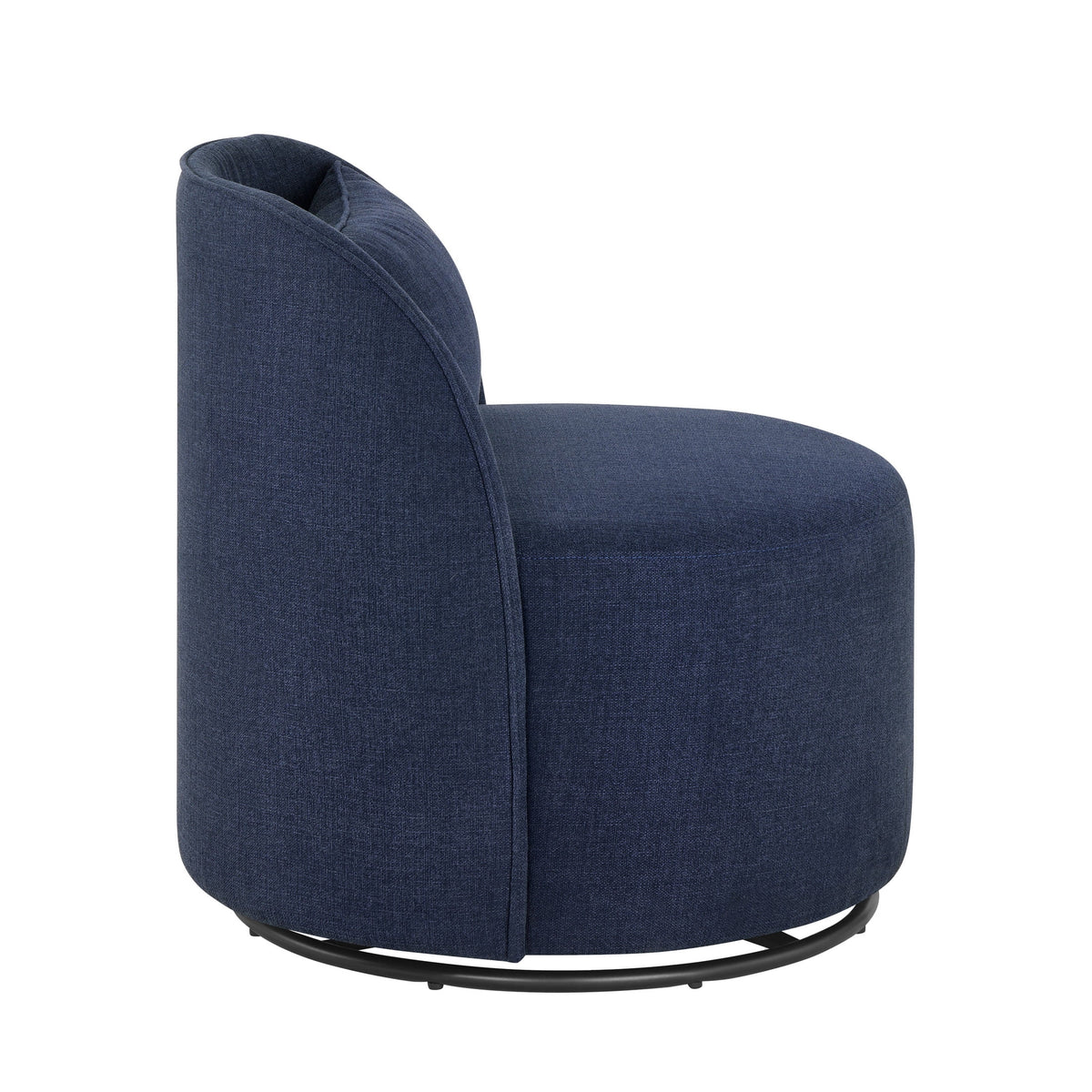 Better Homes & Gardens Juliet Modern Arch Swivel Accent Chair, Cream Boucle