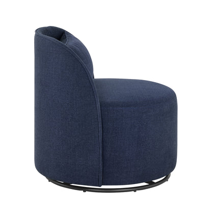 Better Homes & Gardens Juliet Modern Arch Swivel Accent Chair, Cream Boucle