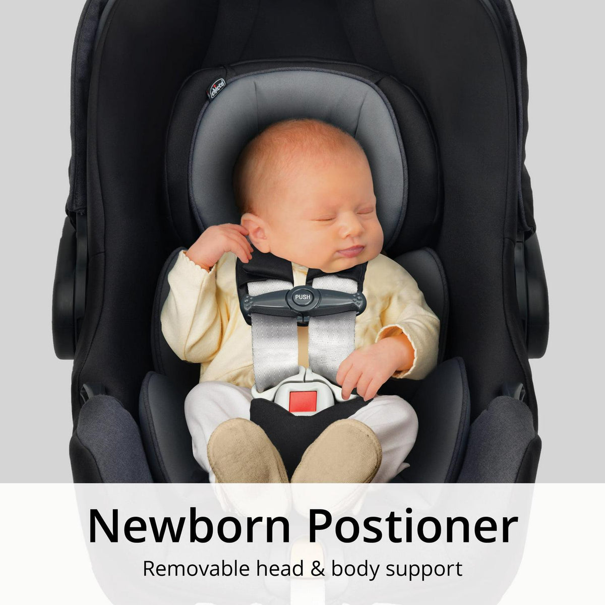 Chicco KeyFit 35 ClearTex 35 lbs Extended Use Infant Car Seat - Shadow (Black). New