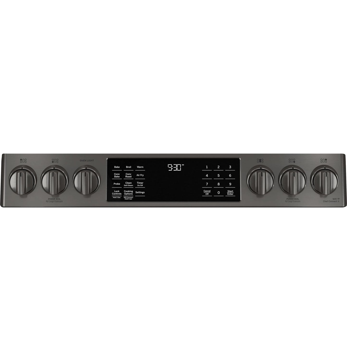 GE APPLIANCES PGS930BPTS slide in gas range