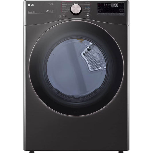 LG DLEX4000B 7.4 Cu. Ft. Ultra Large Capacity Smart wi-fi Enabled Front Load Electric Dryer with TurboSteam? and