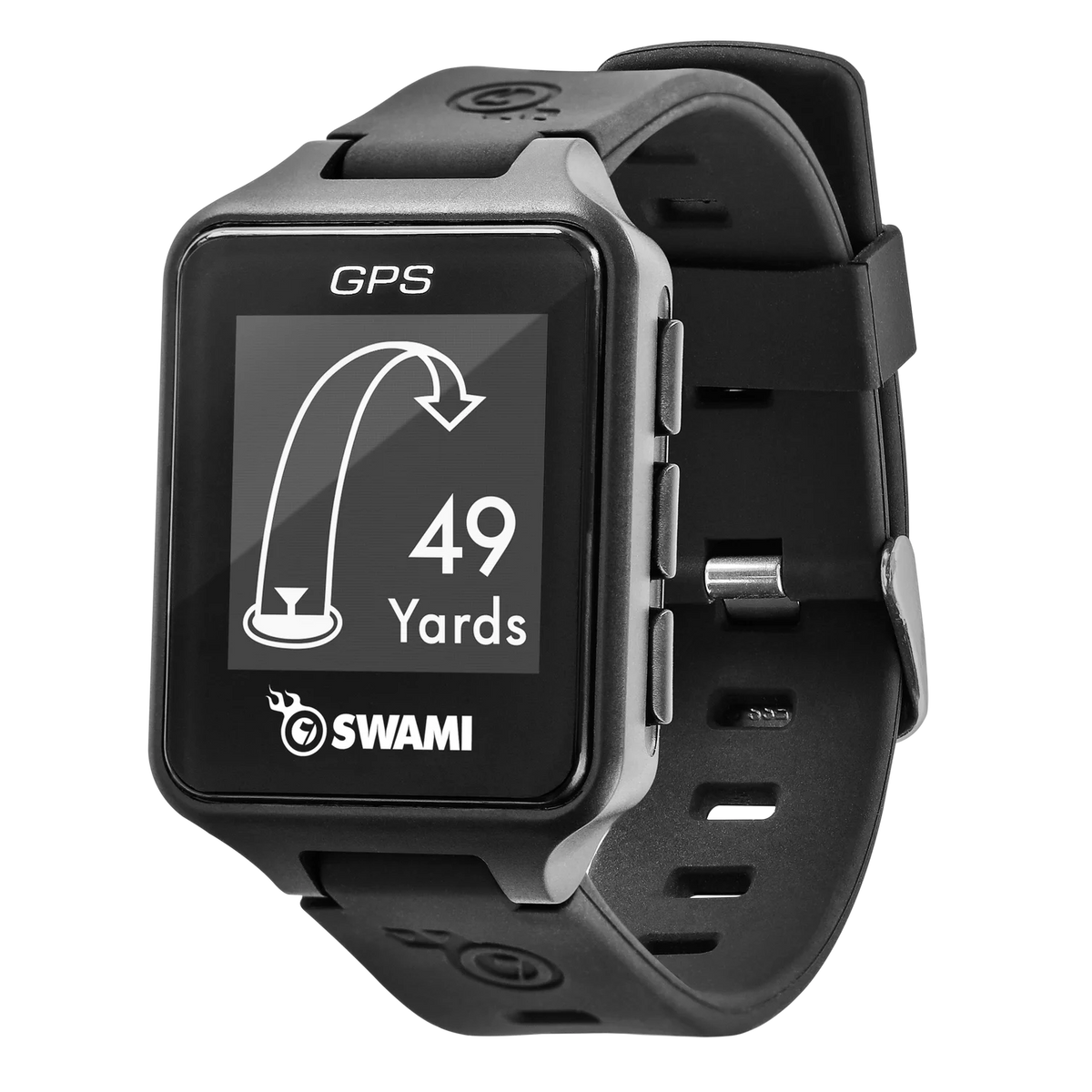 IZZO Golf Swami Golf GPS Watch, with 38,000+ Preloaded Course Maps