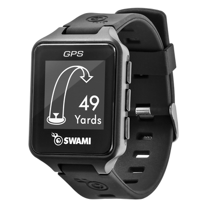 IZZO Golf Swami Golf GPS Watch, with 38,000+ Preloaded Course Maps