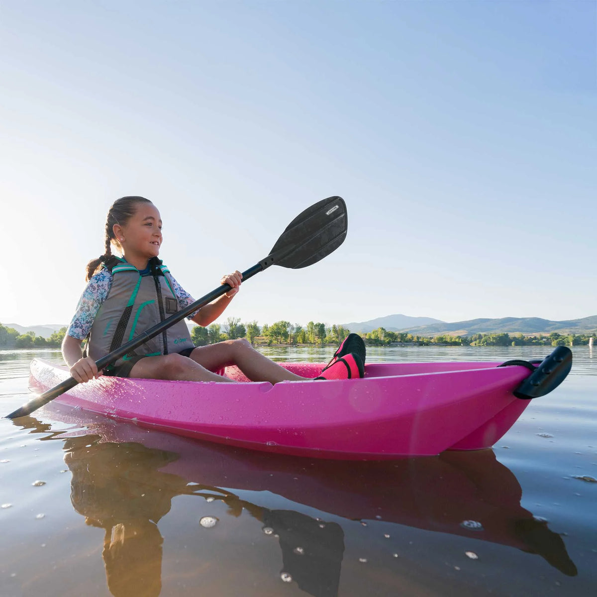 Lifetime Wave 6 ft Youth Kayak, Fire Red (91401)