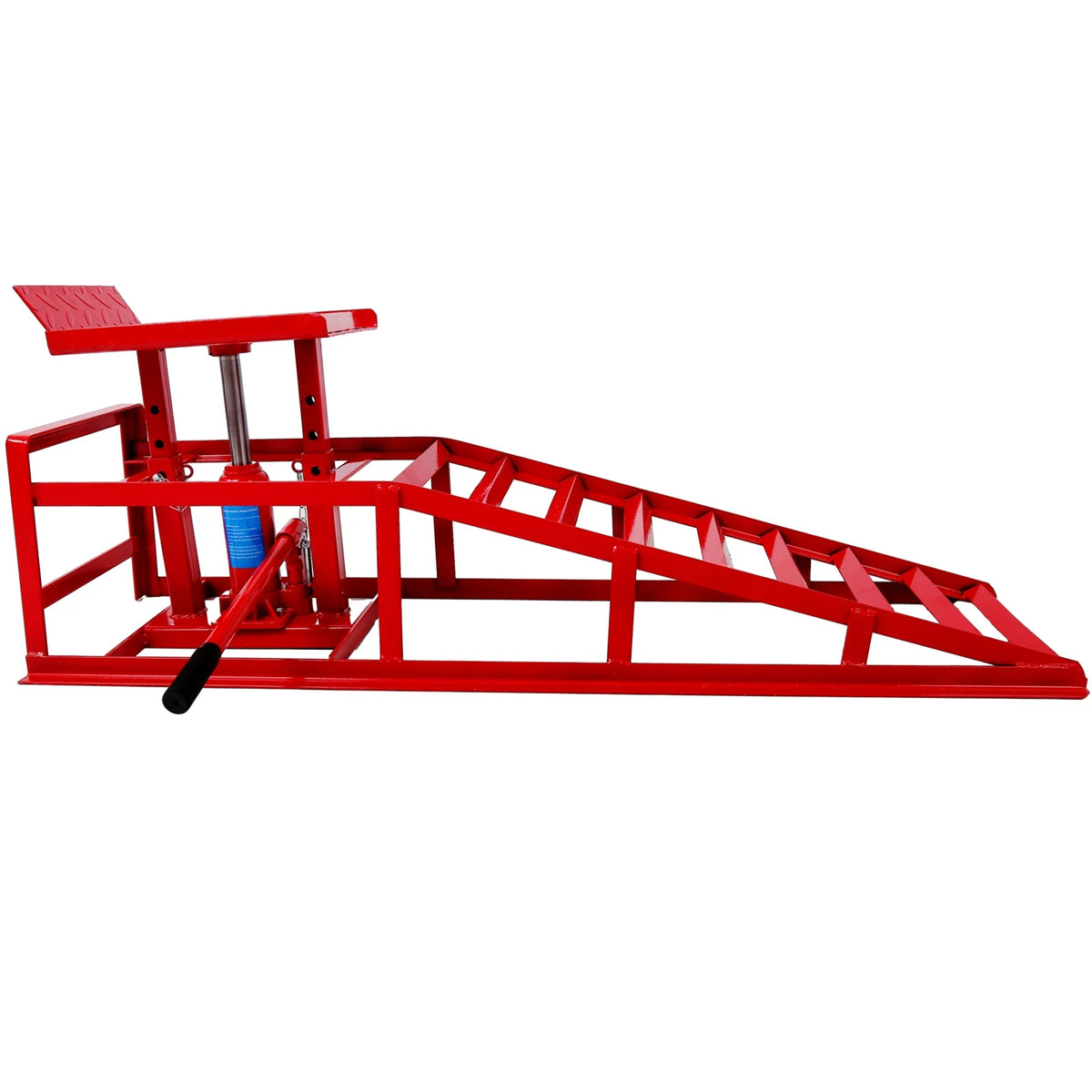 Riedhoff Hydraulic Car Ramps 2 Pack, 11000 LBS Max, Lift Height 9.48" to 16.21", Heavy Duty, Black