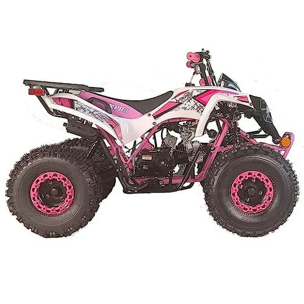 X-Pro Brand New 125cc Gas ATV, Automatic Transmission w/Reverse Electric Start Big 19"/18" Tires