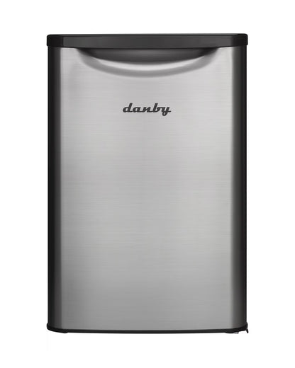 Danby 2.6 cu. ft. Compact Fridge in Stainless Steel (DAR026A2BSLDB)