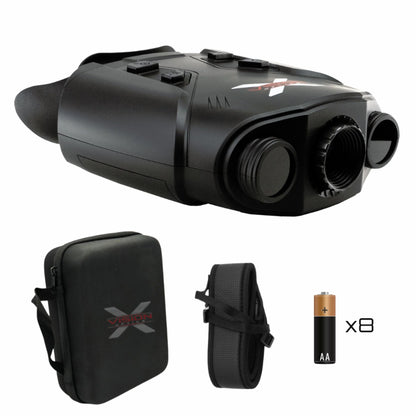 X-Vision Optics, Shadow 22 Night Vision Binoculars, 3x- 6x Magnification, Gray