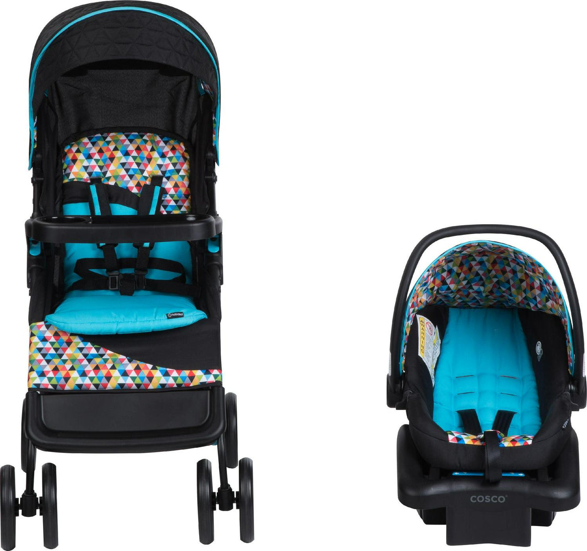 Babideal Lightweight Compact Baby Stroller &amp; Infant Car Seat Seat. Pixelray