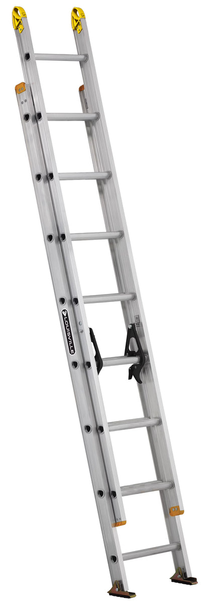 Louisville Ladder 16-Foot Aluminum Extension Ladder, 250-Pound Load Capacity, Type I, AE3216