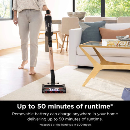 Shark Stratos Cordless Stick Vacuum Cleaner with Clean Sense IQ & DuoClean PowerFins HairPro MultiFLEX, IZ840H