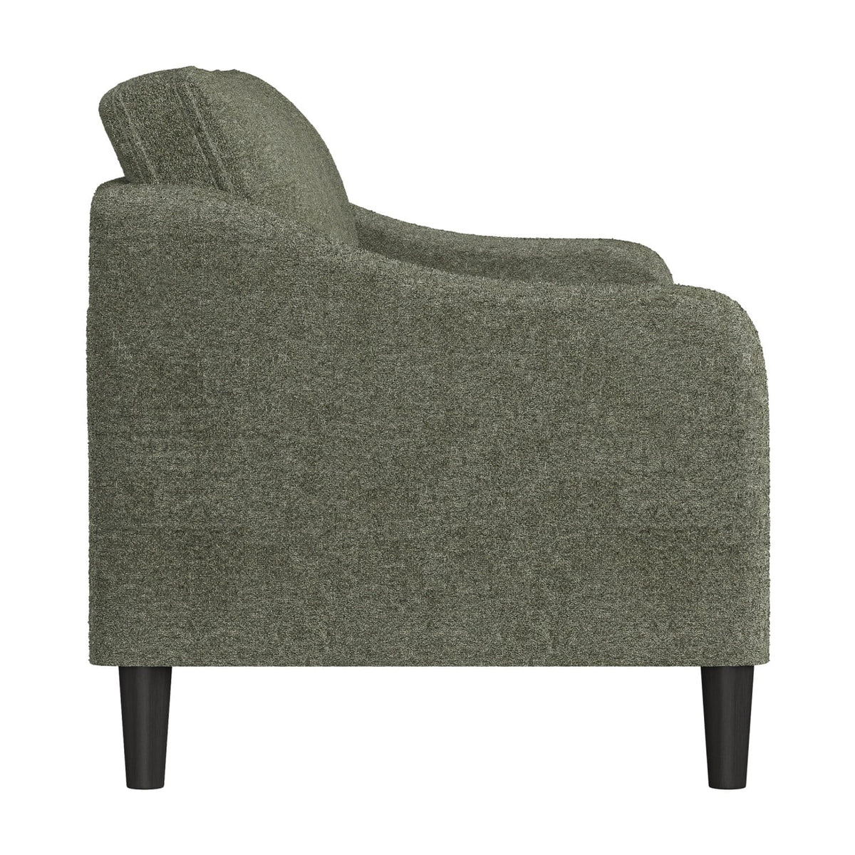 Mainstays Westley Swoop Arm Sofa, Burnt Orange