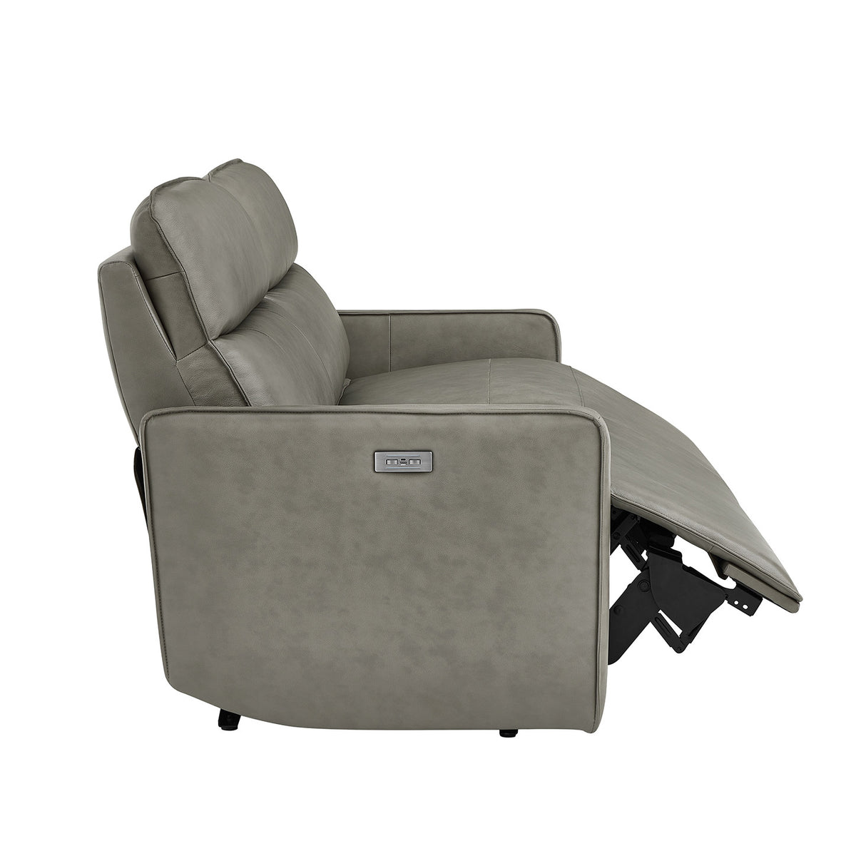 Henredon Keira Leather Zero-gravity Reclining Sofa
