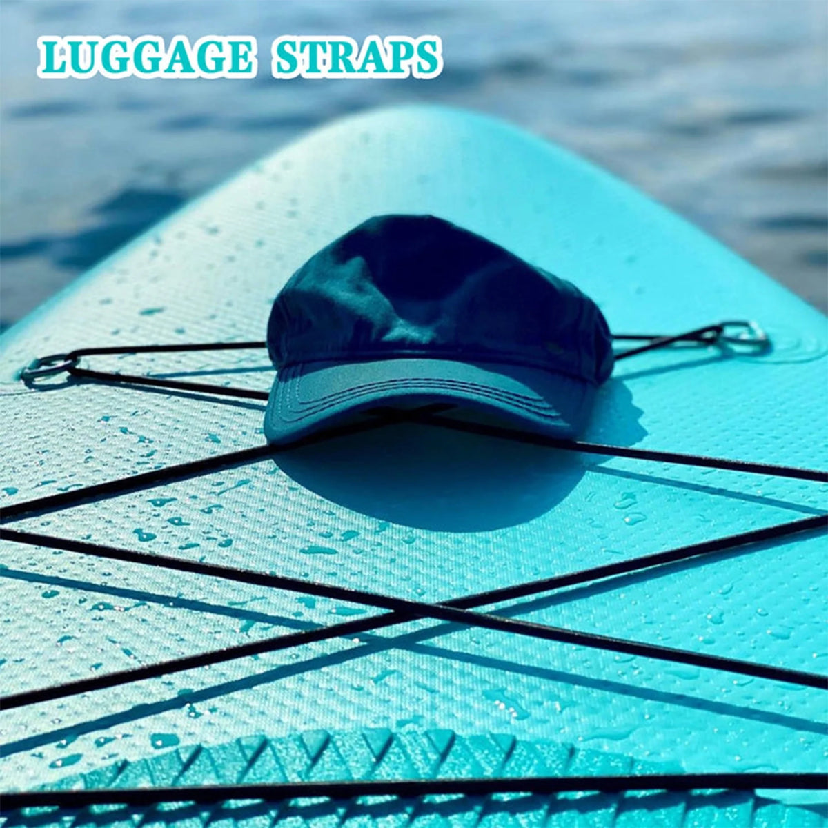 AKSPORT 10'6" Inflatable All Around Stand up Paddle Board Kit, Mint Green
