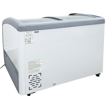 Elite Kitchen Supply 9.2 cu ft Commercial Ice Cream Freezer, White