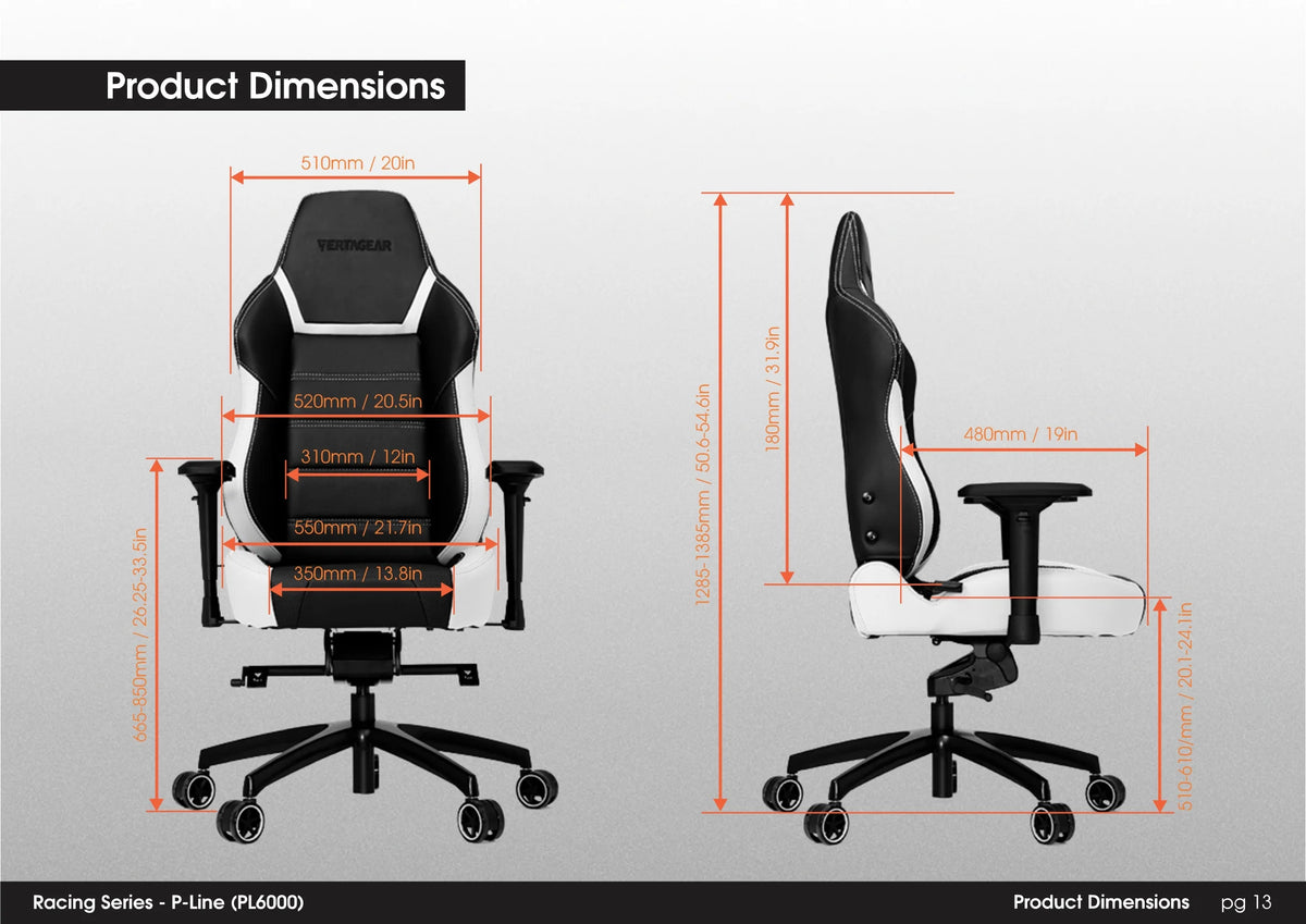 Vertagear Racing Series P-Line PL6000 Gaming Chair Camouflage Edition