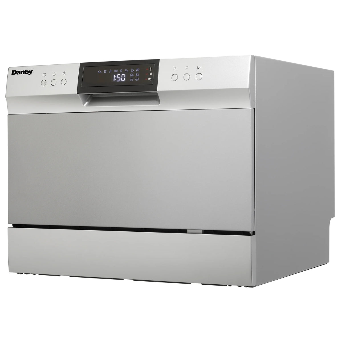 Danby 6 Place Setting Countertop Dishwasher in White (DDW621WDB)