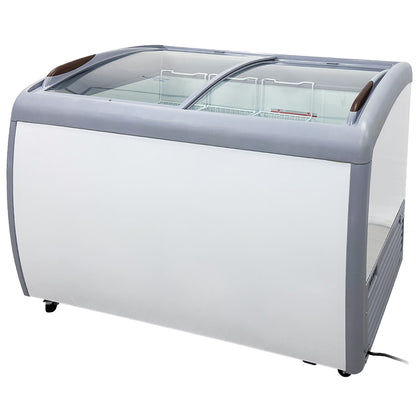 Elite Kitchen Supply 9.2 cu ft Commercial Ice Cream Freezer, White