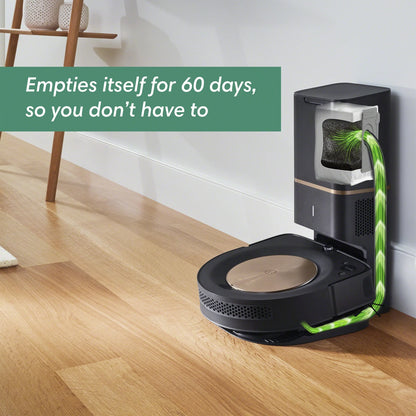 iRobot Roomba s9+ (9550) Lithium Ion Self-Emptying Robot Vacuum - Wi-Fi Connected