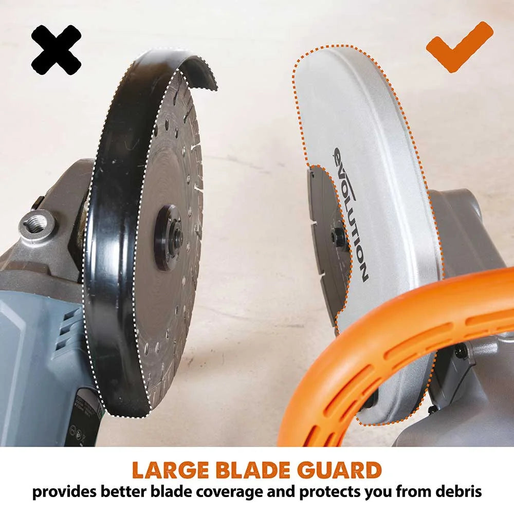 Evolution Power Tools 9 in. Electric Concrete Saw