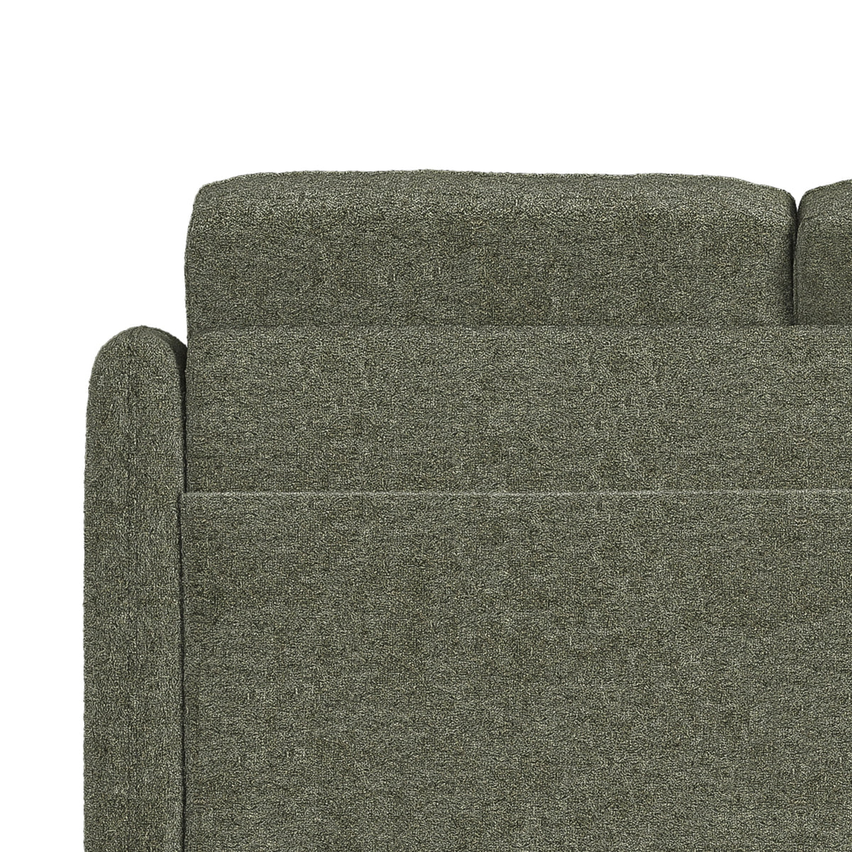 Mainstays Westley Swoop Arm Sofa, Burnt Orange