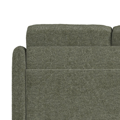 Mainstays Westley Swoop Arm Sofa, Burnt Orange