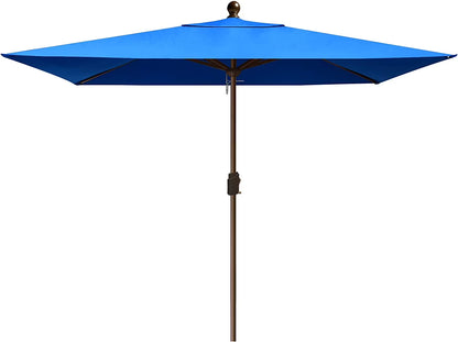EliteShade Sunumbrella 6x6Ft Square Market Umbrella with Ventilation