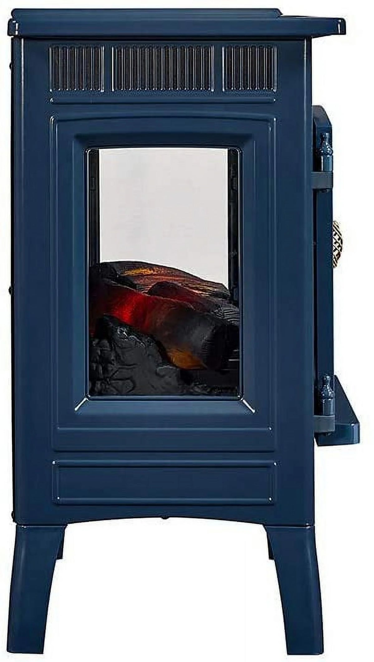 Duraflame 3D Black Infrared Electric Fireplace Stove with Remote Control - DFI-5010-01