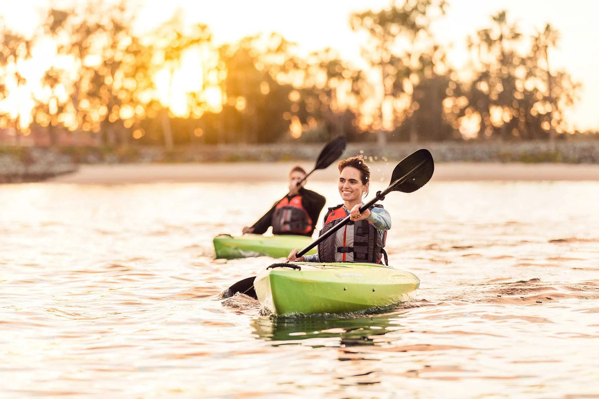 Lifetime Tide 123 inch Sit-Inside Kayak, Lemongrass Fusion (90848)