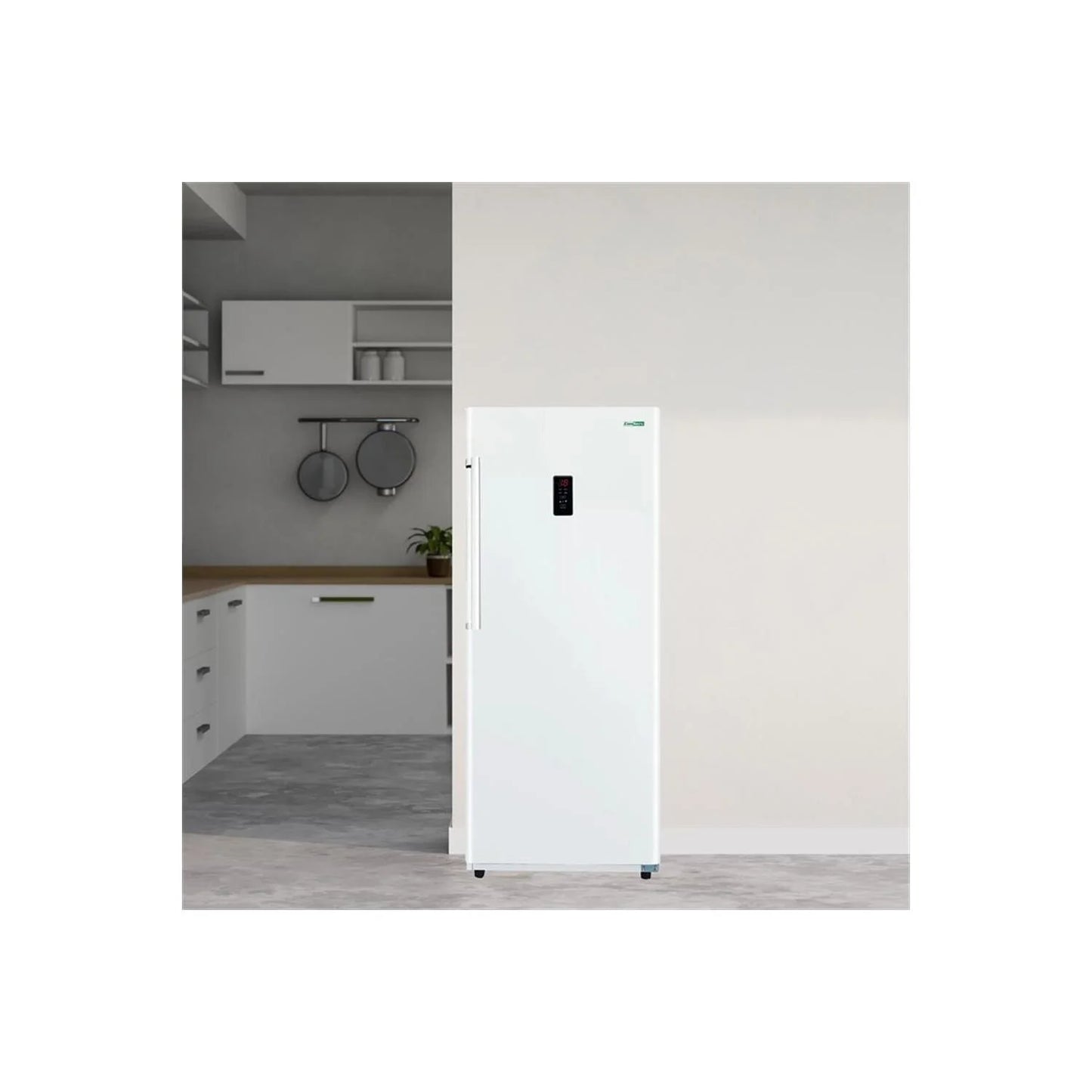 Conserv 17 cu. ft Convertible Upright Freezer/Refrigerator in Stainless