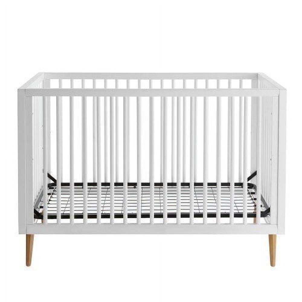 Contours Roscoe 3-in-1 Baby Crib. Toddler. Daybed. White. Unisex