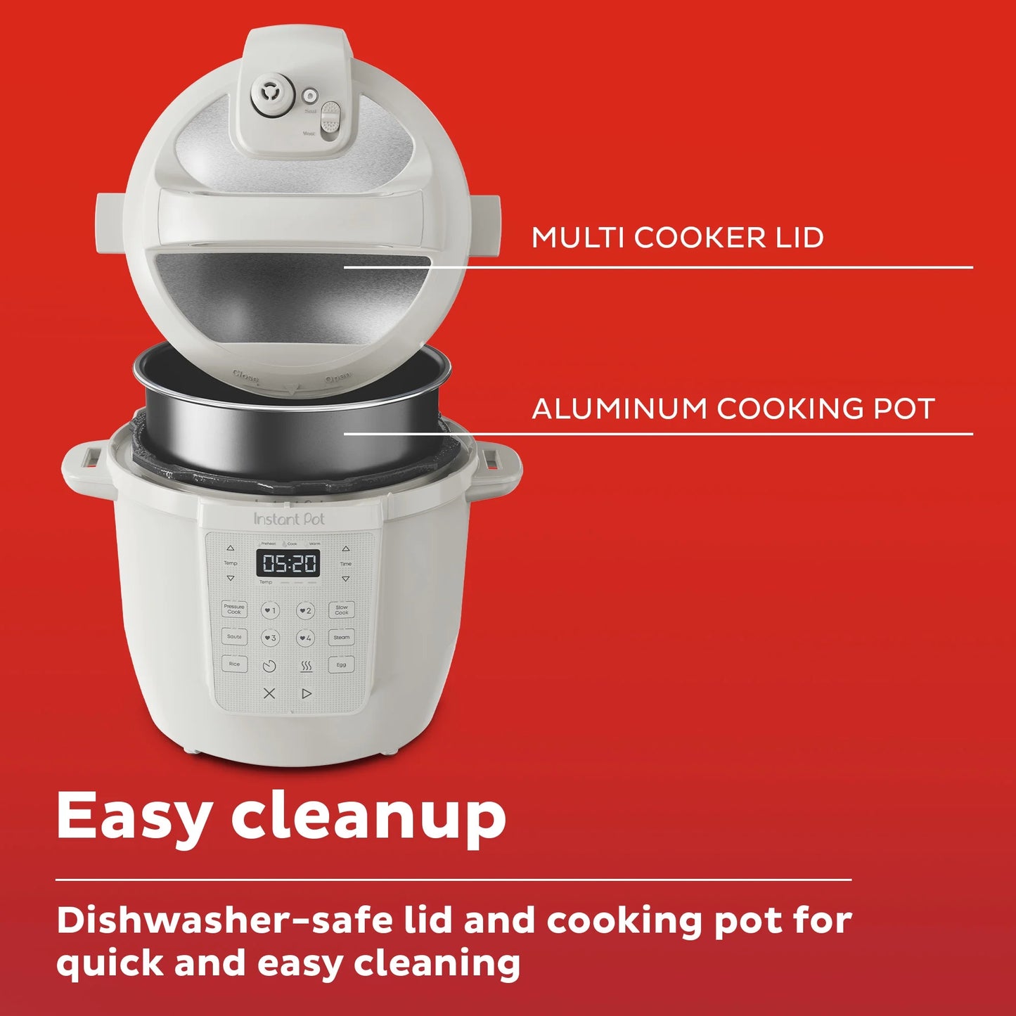 Instant Pot 6Qt RIO Chef Series 7-in-1 Multi-Cooker, Pressure Cooker, Slow Cook, & More, Black