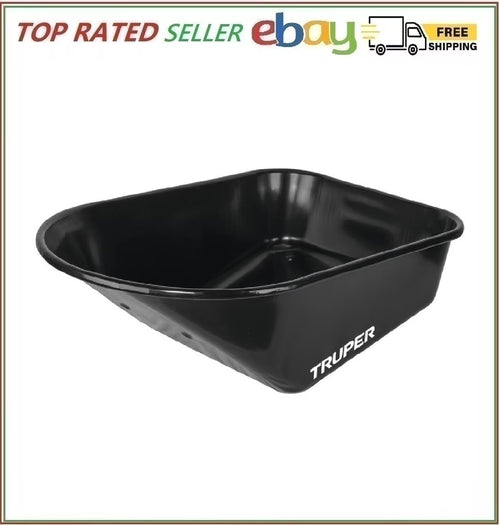 6 Cu. Ft. Steel Tray for Wheelbarrow Garden Planting Landscaping Lifting Tool
