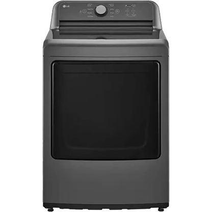 LG DLE6100M 7.3 Cu. Ft. Monochrome Gray Front Load Smart Electric Dryer