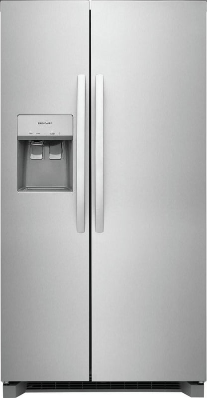 Frigidaire Frsc2333a 36" Wide 22.30 Cu. Ft. Side By Side Refrigerator - Stainless Steel