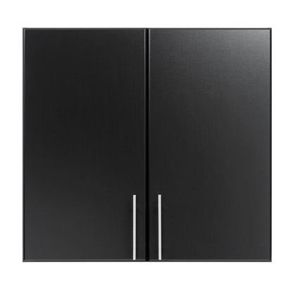 Home Square 2 Piece Wood Wall Cabinet Set in White