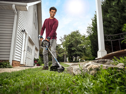 HART 40-Volt Cordless Attachment Capable 15-inch String Trimmer Kit, (1) 4.0Ah Lithium-Ion Battery