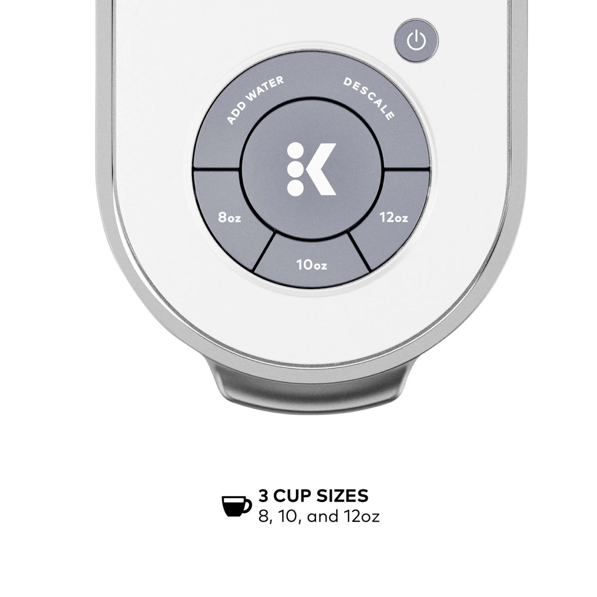 Keurig K-Slim Black Single-Serve K-Cup Pod Coffee Maker