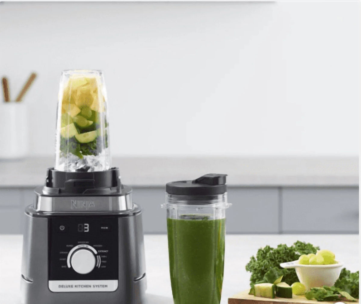 Ninja Deluxe Kitchen System with 88-oz. Pitcher, 9-Cup Processor, & Auto-iQ
