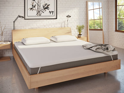 Panda Bamboo 2" Memory Foam Mattress Topper - Queen