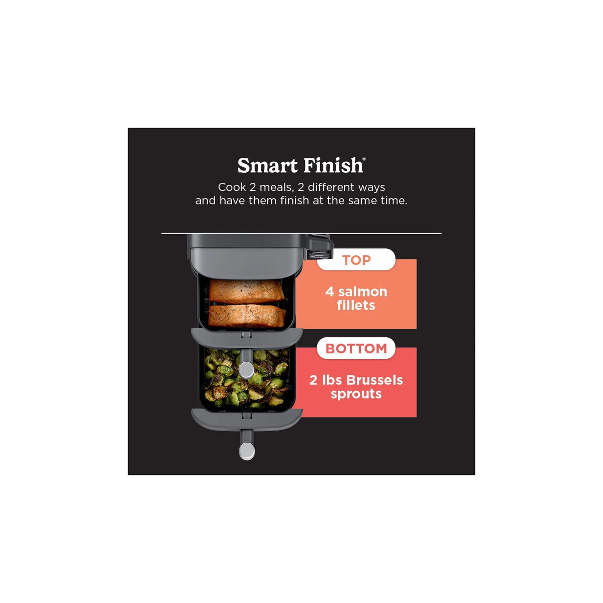 Ninja DoubleStack XL Smart 2-Basket Air Fryer