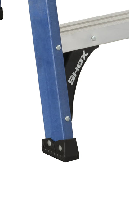 Louisville Ladder 6 ' Fiberglass Step, 10' Reach, 225-lb, Load Capacity, W-3217-06