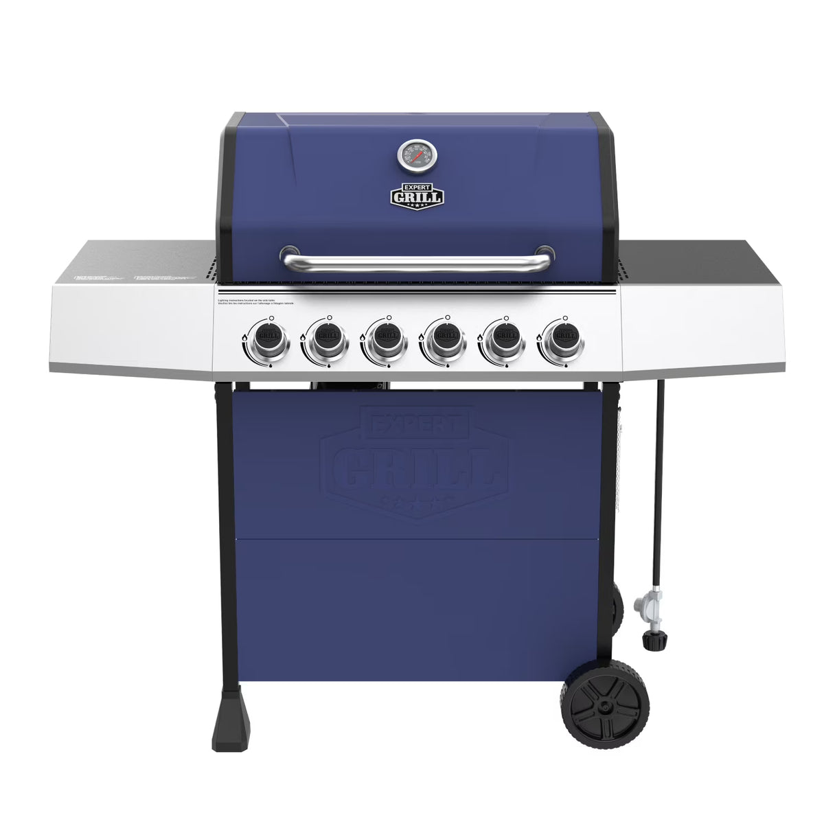 Expert Grill 5 Burner Propane Gas Grill with Side Burner