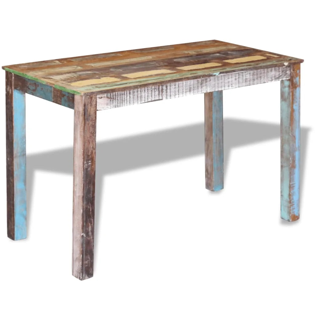 vidaXL Dining Table Kitchen Table Home Dining Room Table Solid Reclaimed Wood