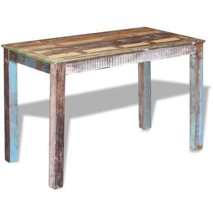 vidaXL Dining Table Kitchen Table Home Dining Room Table Solid Reclaimed Wood