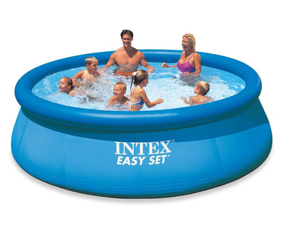 Intex 12' x 30" Easy Set Above Ground Swimming Pool & Filter Pump | 28131EH